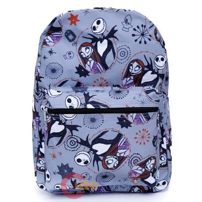 Nightmare Before Christmas AOP Large School Backpack Jack Sally