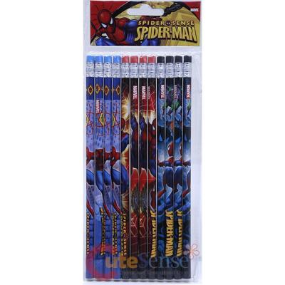 Marvel Spiderman Pencil Set 12pc