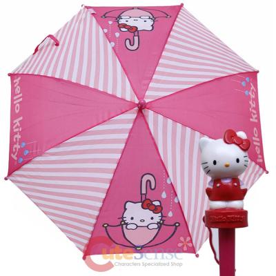 Hello Kitty Kids Umbrella Pink Stripe