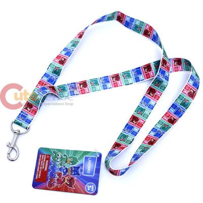 PJ Masks Lanyard  Key Chian ID holder