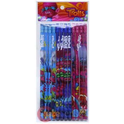 Dream Works Trolls Pencil Set 12pc