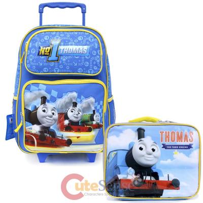 Thomas Tank Engine & Friends School Roller Backpack Lunch Bag Set