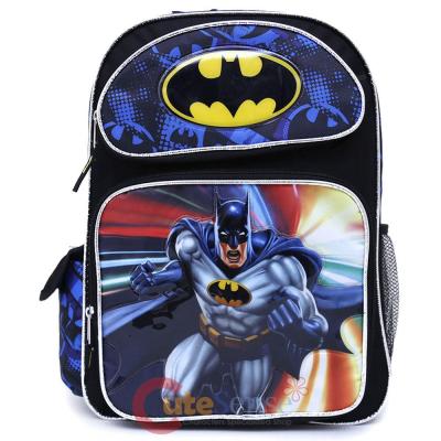 DC Comics Batman Large School Backpack 16" Book Bag