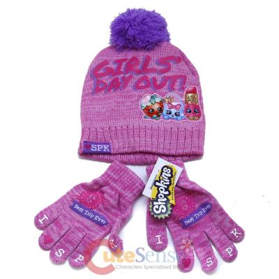 Shopkins Beanie Glove Set -Girls Day Out