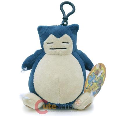 Pokemon Snorlax Plush Doll Key Chain