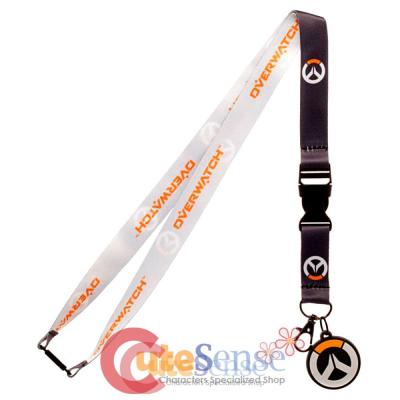 Overwatch Logo Lanyard  Key Chain with ID Holder