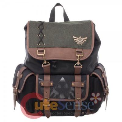 Nintendo Link Ruck Sack With Metal Badge and PU