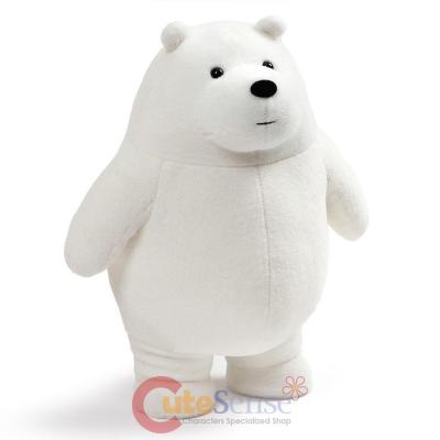 We Bare Bears Ice Bear Standing Plush Doll