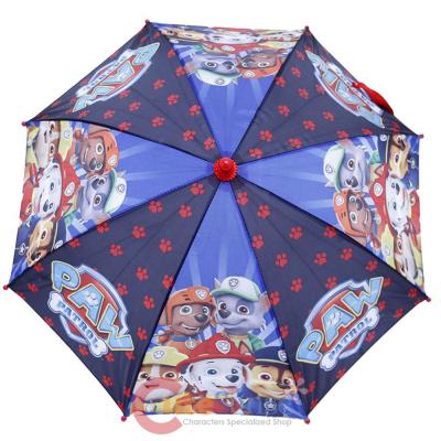 Nick Paw Patrol  Kids Umbrella with 3D Chase Figure Handle