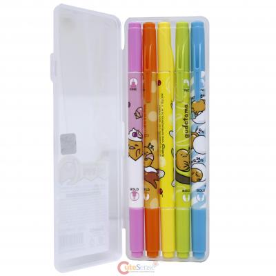 Gudetama Color Highlight Pen Set