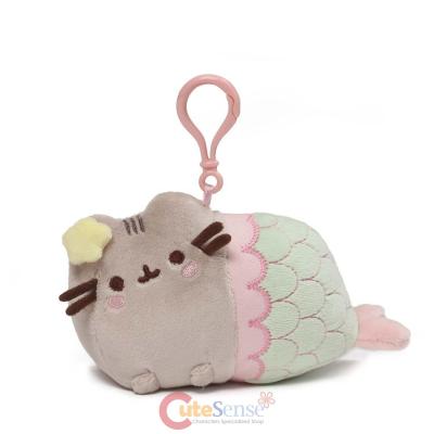 Pusheen Plush Clip On -Mermaid