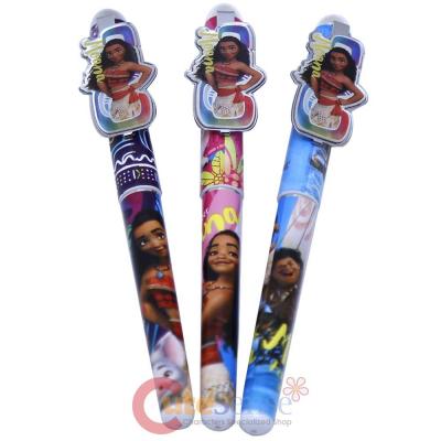 Disney Moana Ball Point Pen Set 3pc Metal Clip Black Ink