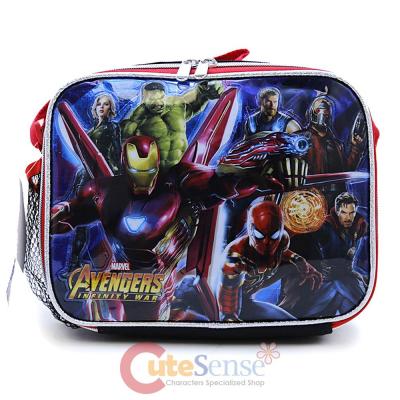 Marvel Avengers Infinity War School Lunch Bag Insulated Snack Box