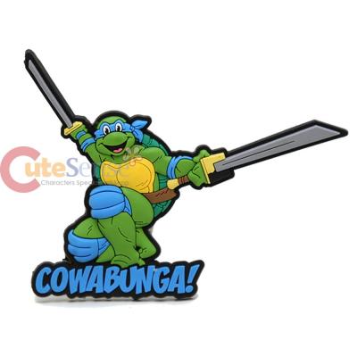 TMNT Teenage Mutant Ninja Turtles Soft Touch PVC Magnet Leonardo