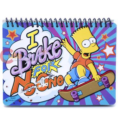 The Simpson Mini Note Journal - Bart