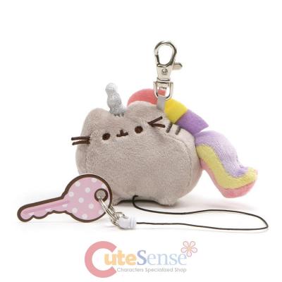 Pusheenicorn Retractable Keychain