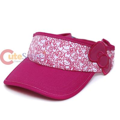 Sanrio Hello Kitty Sports Visor Cap Pink