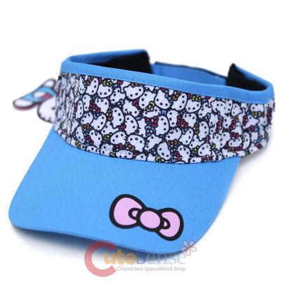 Sanrio Hello Kitty Sports Visor Cap Blue