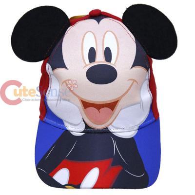 Disney Mickey Mouse Baseball Cap Hat with Ear