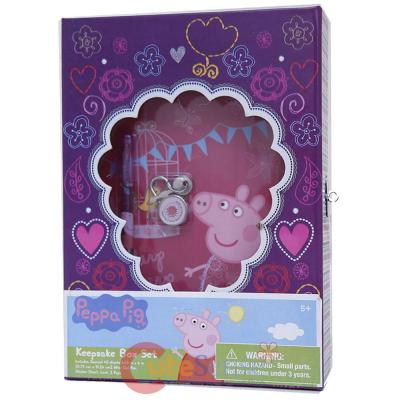 Peppa Pig Secrets Diary Note Set with Lock