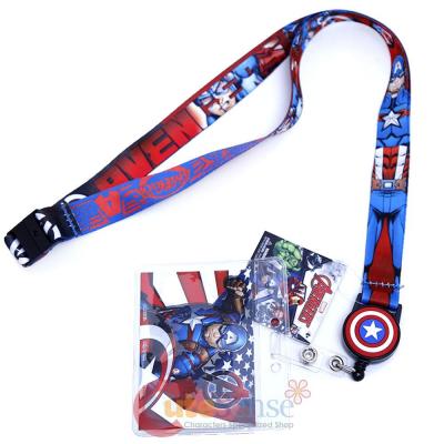 Captain America Zip Lanyard