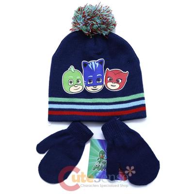 PJ Masks Beanie Hat Gloves Set