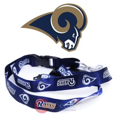 St. Louis Rams Lanyard NFL Key Chain