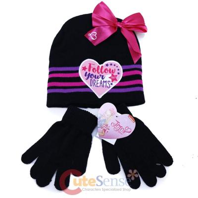 Nickelodeon JoJo Siwa Girls' Beanie Hat Glove Set