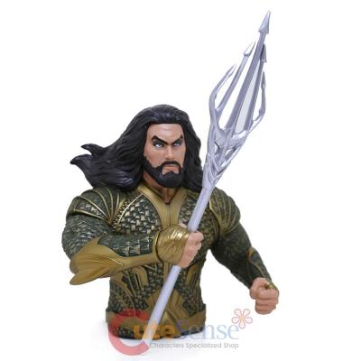 DC Comics Aquaman Bust Figure Coin Bank