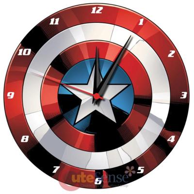 Marvel Captain America Shield Wall Clock