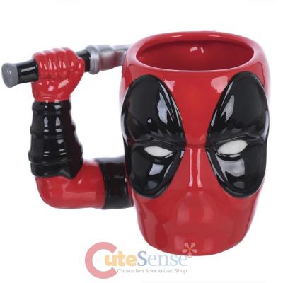 Marvel Avengers Deadpool 20 oz. Sculpted Ceramic Mug