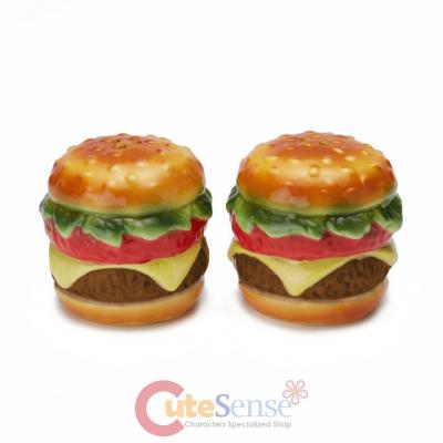 Cheeseburger Salt & Pepper Set