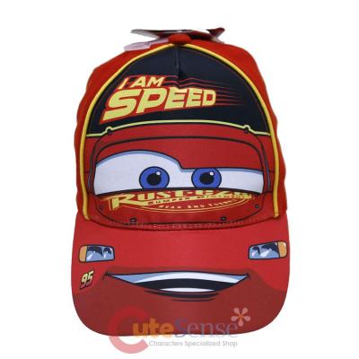 Cars Mcqueen Face Baseball Cap Boys Hat - I am Speed