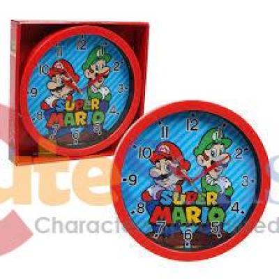 Super Mario Wall Clock  -9.5in