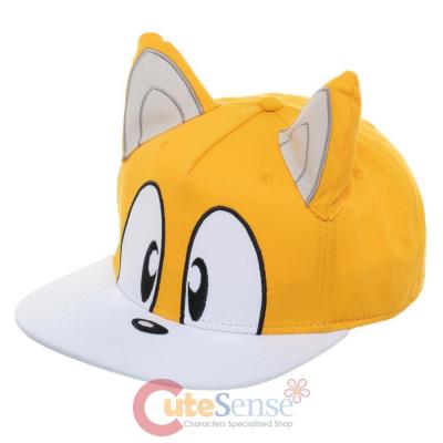 Sonic The Hedgehog Tails Face Snapback