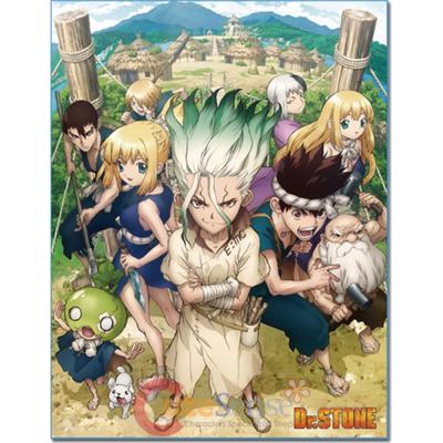 DR Stone Key Art Sub Thorw Blanket