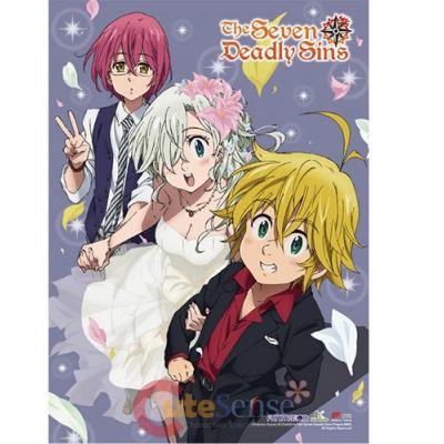 The Seven Deadly sins Wall Scroll Wedding