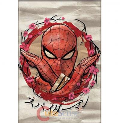 Spiderman Rec Magnet Japanese Arm Cross