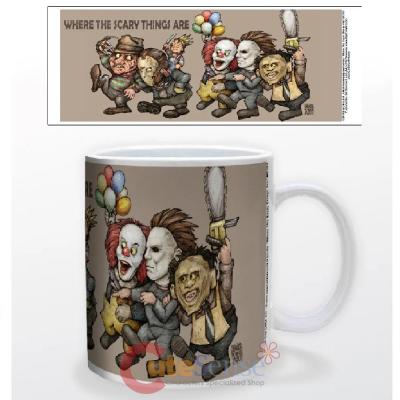 Big Chris Art Mug Where the Scary