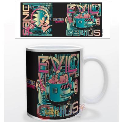 Sonic Mug 16 Bit Triptych