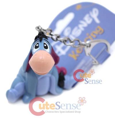 Disney Winnie The Pooh Eeyore Key Chain - 2.5" PVC Figure