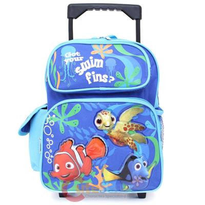 Finding Nemo School Roller Backpack Rollling Bag -12in