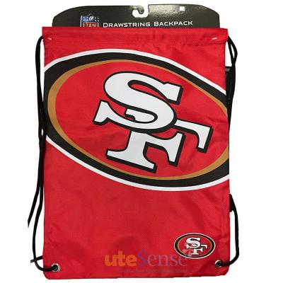 NFL San Francisco 49ers Drawstring Backpack Sling Bag