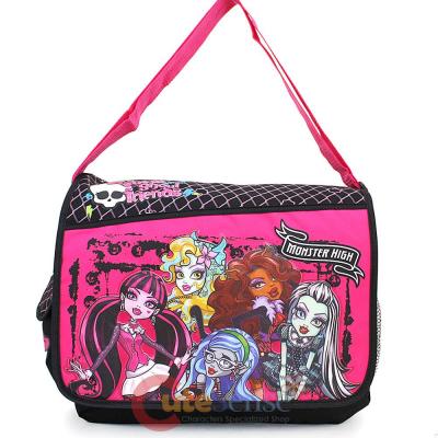 Monster High School  Messenger Bag Shoulder Bag  : Best Ghoul Friends