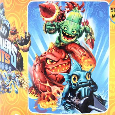 Sky Landers Plush Microfiber Throw Blanket : Twin "LITTLE GIANT "