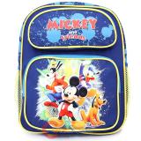 Disney Mickey Mouse Friends School Backpack 12" Medium  Bag -Blue