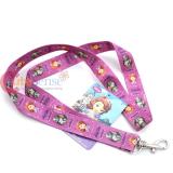 Sofia The First  Lanyard  Key Chian ID holder