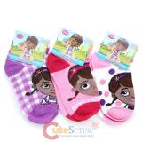 Disney Jr. Doc Mcstuffins Ankelts Kids Socks Set 3 Pair