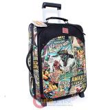 Marvel Comics Heroes Retro 20" Trolley Bag Leather Suit Case , Luggage