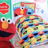 Sesame Street Elmo Friends 4pc Twin Bedding Comforter Set